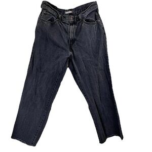 Levi's Women's 94 Baggy Wide‎ Leg Jean Size32x26 Raw Hem